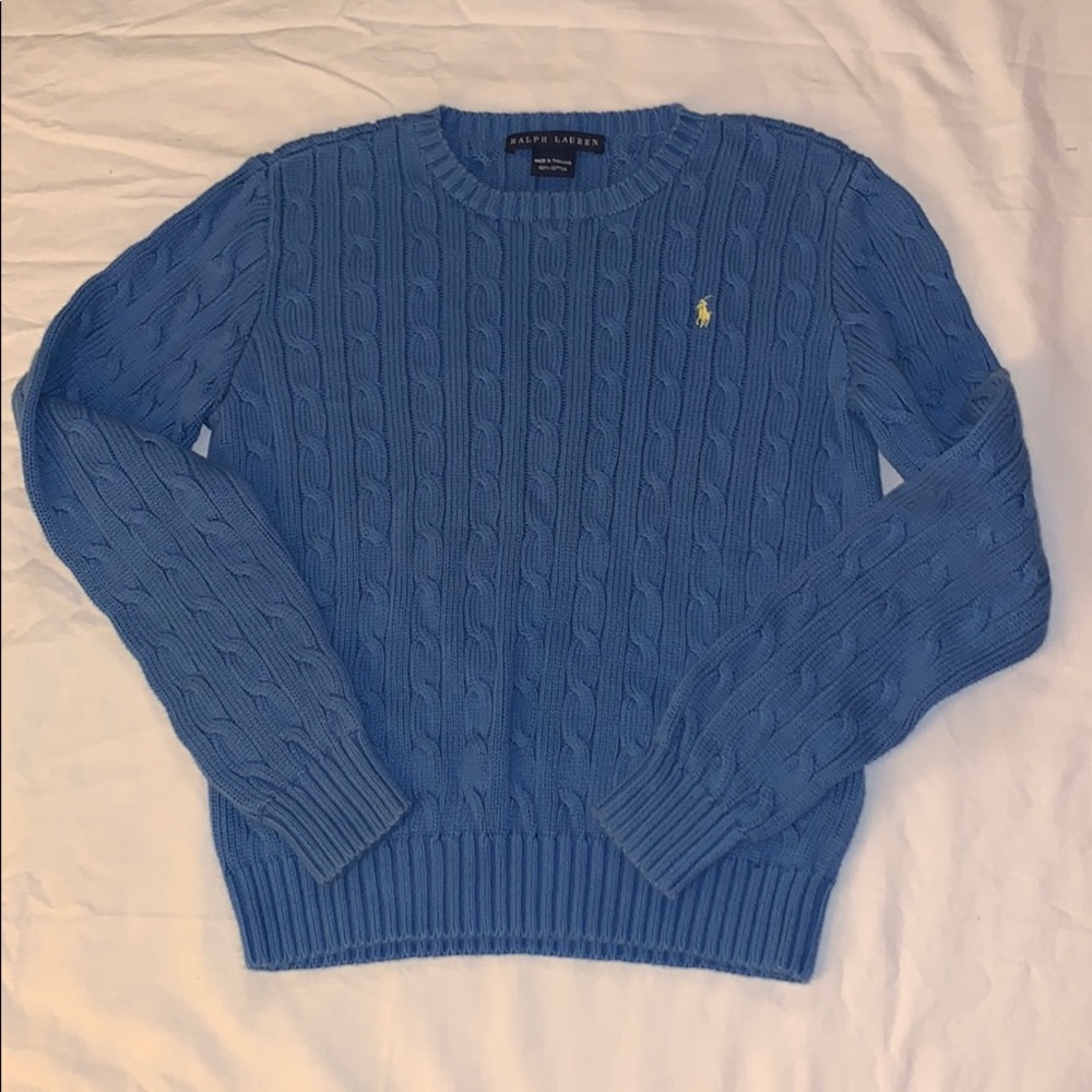 Ralph Lauren cableknit sweater